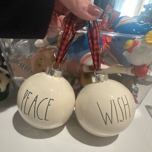 Rae Dunn Artisans collection ornaments